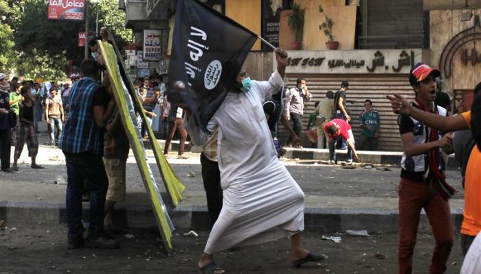 صورة أرشيفية من أحداث السفارة الأمريكية