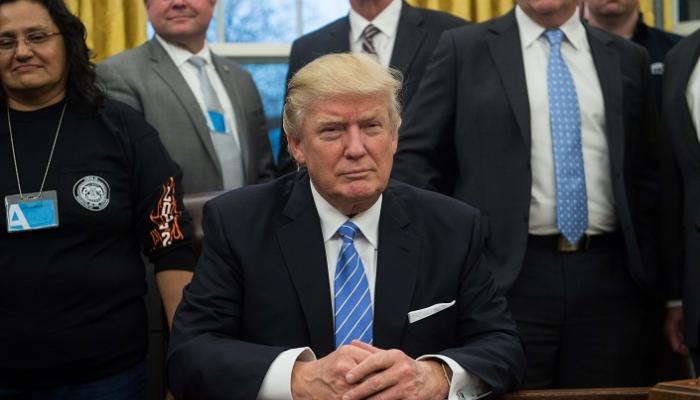 الرئيس الأمريكي دونالد ترامب