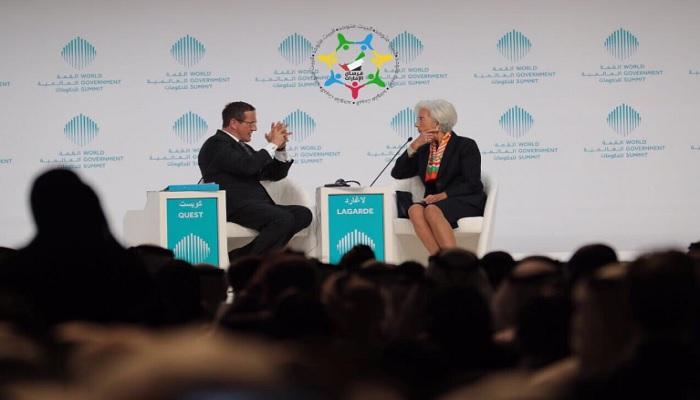 كريستين لاغارد، المديرة التنفيذية لصندوق النقد الدولي