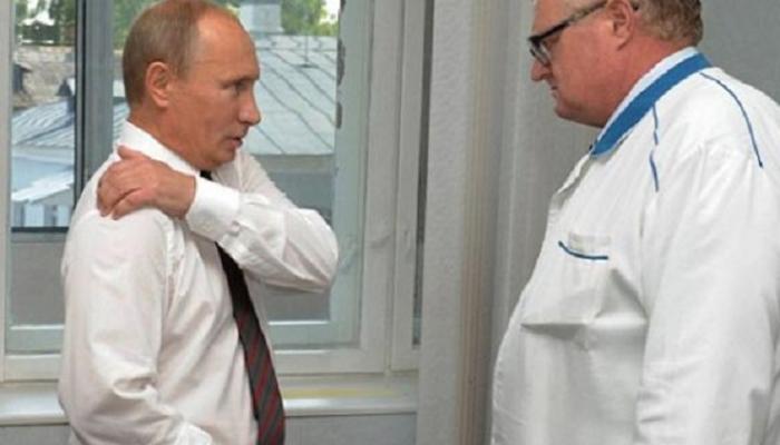 بوتين أثناء إجراء فحص طبي - أرشيفية