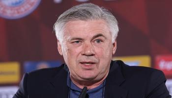 أنشيلوتي خلال المؤتمر الصحفي