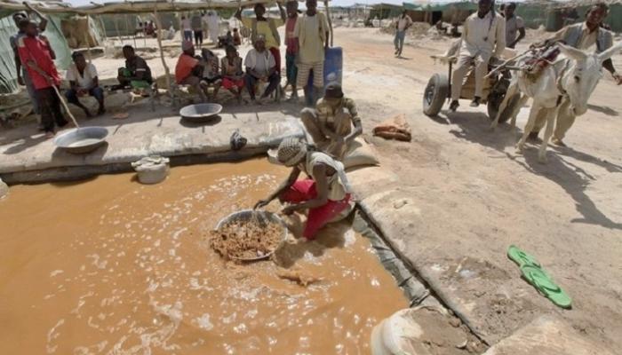 صورة أرشيفية للتعدين في السودان
