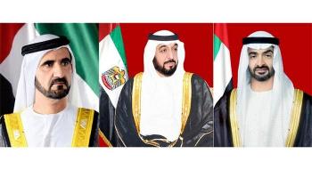 رئيس الإمارات ونائبه وولي عهد أبوظبي