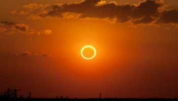 كسوف حلقي للشمس