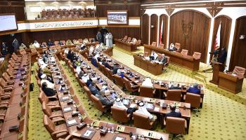 جلسة مجلس الشورى البحريني الخاصة بتعديل الدستور