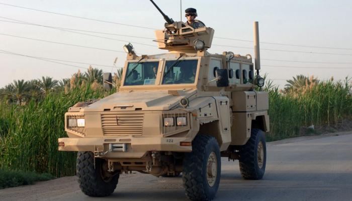 قوات سوريا الديمقراطية تتسلم دفعة مدرعات من التحالف الدولي