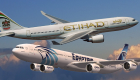 اتفاقية مشاركة بين طيران الاتحاد ومصر للطيران