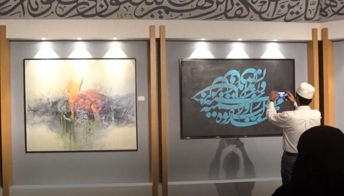 لوحات فائزة بجائزة البردة