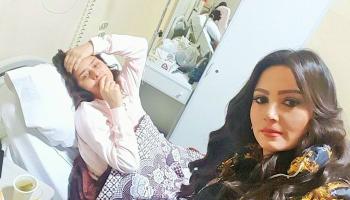 بشرى تزور نيللي كريم 