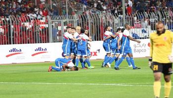 فرحة فريق المنامة