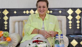 الأميرة عالية خلال مشاركتها في الندوة