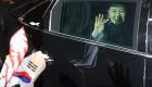 بالصور.. رئيسة كوريا الجنوبية تغادر قصر الرئاسة 