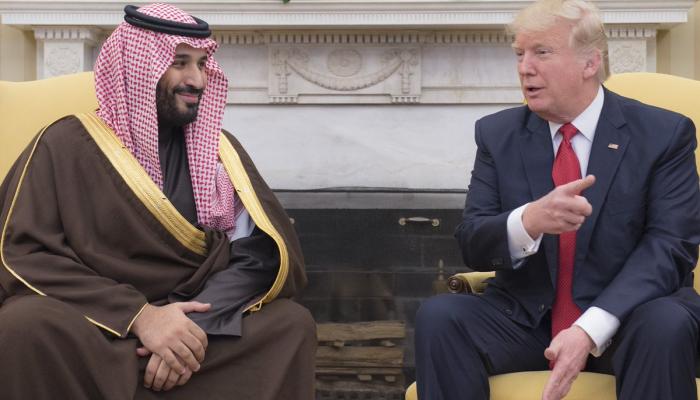 الأمير محمد بن سلمان وترامب