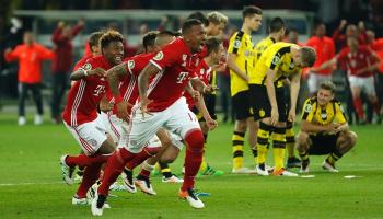 بايرن ودورتموند في نهائي العام الماضي