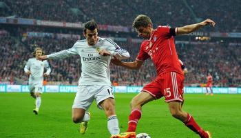 توماس مولر وجاريث بيل