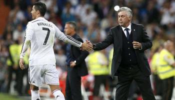 أنشيلوتي ورونالدو