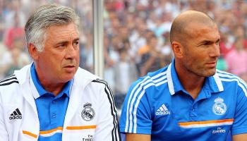 زيدان وأنشيلوتي