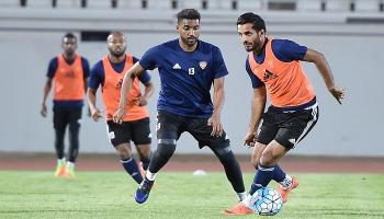 تدريبات المنتخب الإماراتي