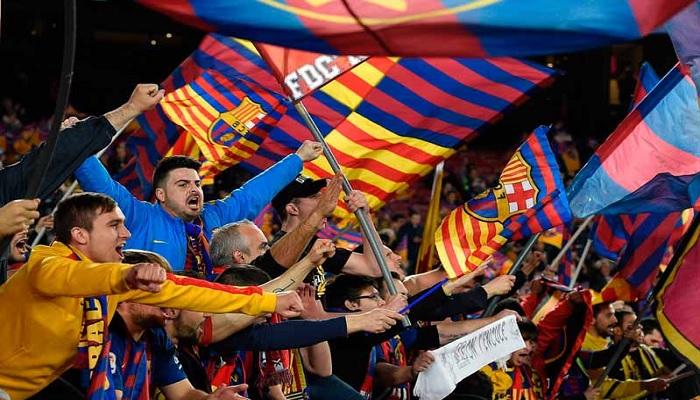جماهير برشلونة