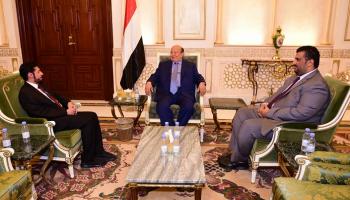 هادي خلال اللقاء
