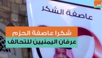 شكرا عاصفة الحزم