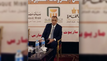 طار ق عامر في أول ظهور له بعد عودته من رحلة علاجية