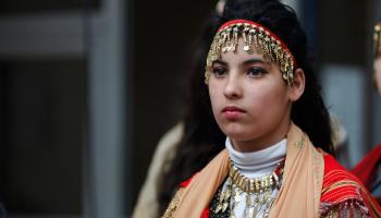 عرض فني تراثي على هامش معرض تونس الدولي للكتاب