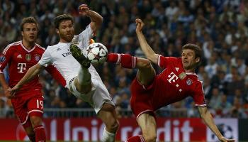 مولر في مواجهة ريال مدريد في 2014