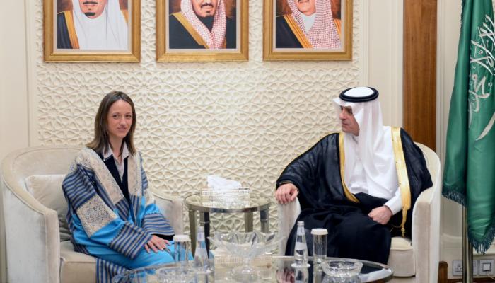 الجبير يلتقي وفد مجموعة الشرق الأوسط بحزب المحافظين البريطاني