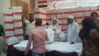 مساعدات من الهلال الأحمر الإماراتي للأسر المتعففة بأسوان 