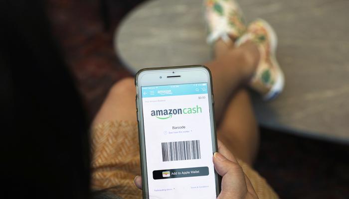 خدمة "Amazon cash"