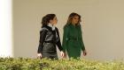 بالصور.. ميلانيا ترامب والملكة رانيا تتنزهان بالبيت الأبيض 
