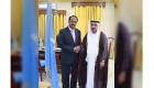 الرئيس الصومالي يستقبل السفير الإماراتي في مقديشو