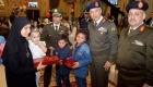 الجيش المصري يحتفل بـ"يوم اليتيم" مع أبناء الشهداء