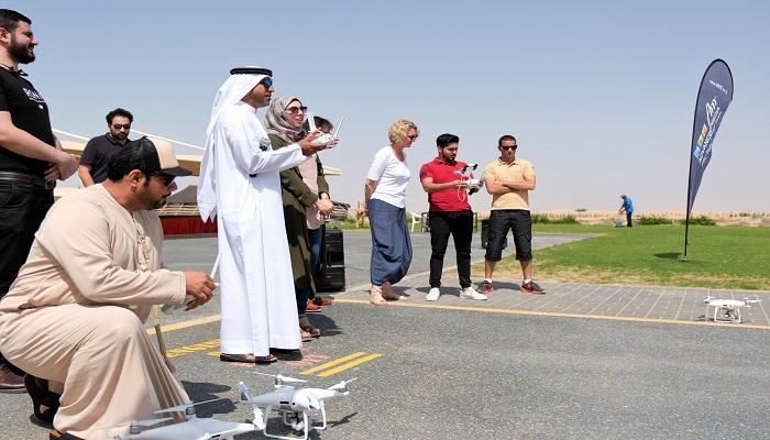 طائرات بدون طيار في دبي