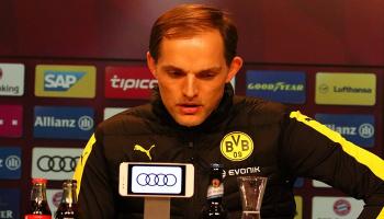 توماس توخيل في المؤتمر الصحفي