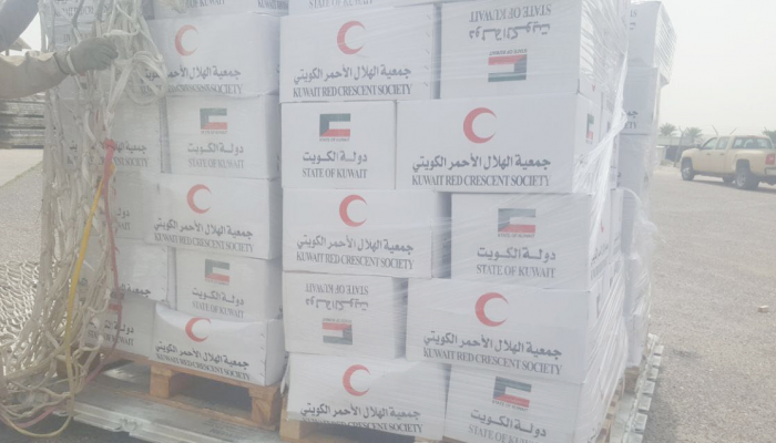 المساعدات الكويتية لليبيا