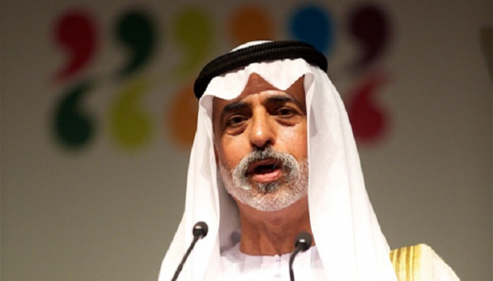 الشيخ نهيان بن مبارك آل نهيان وزير الثقافة وتنمية المعرفة.