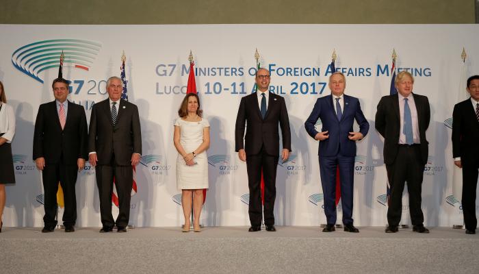 "مجموعة السبع" تفشل في فرض عقوبات على سوريا وروسيا