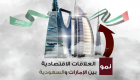 إنفوجراف.. نمو العلاقات الاقتصادية بين الإمارات والسعودية