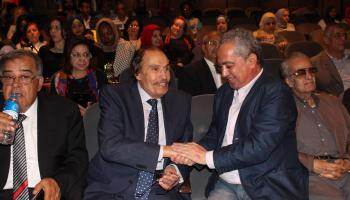 الفنان عزت العلايلي بين الحضور