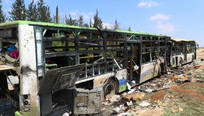 تفجير الراشدين غرب حلب