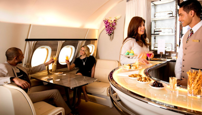الصالون الجوي الجديد لطائرة الإيرباص A380