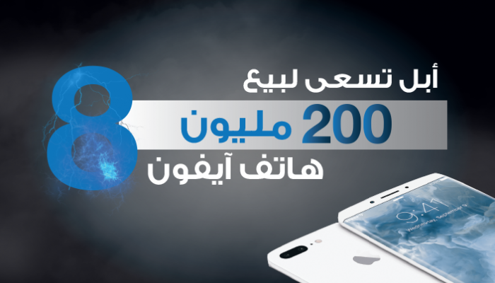 إنفوجراف مبيعات أبل