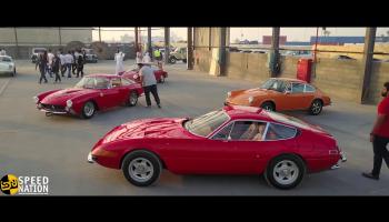 مجموعة من السيارات الكلاسيكية في تجمع كافين أند ماشين (موقع سبيد نيشن)