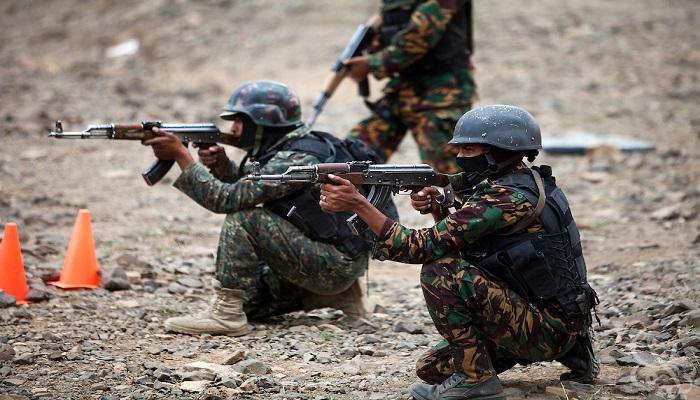 عناصر من قوات مكافحة الإرهاب التابعة للجيش اليمني