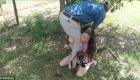 بالفيديو .. حيوان مفترس يهاجم فتاة صينية