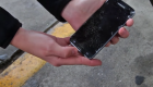 بالفيديو.."جالاكسي S8" سريع التحطم 