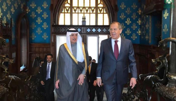 الجبير ولافروف في موسكو