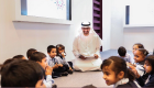 سلطان الجابر يقرأ قصة "بابا زايد" للأطفال في "أبوظبي للكتاب"